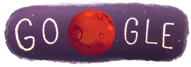 Google’dan Mars’ta Su Bulundu Doodle’ı!
