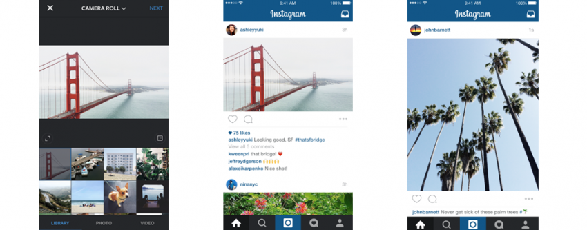 Instagram Zorunlu Kare Formatını Kaldırdı