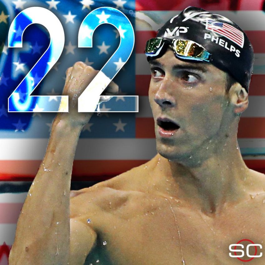 Michael Phelps ve 22. Madalya