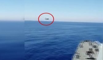 Türk F-16’sı Fatih Sondaj Gemisini Böyle Selamladı!